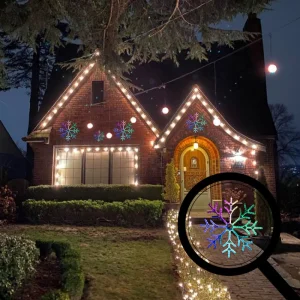 RGB LED String Light Building Party Strip Light DMX RGB RGBW Facade Lighting LED Snow IP65 DMX Stage Light Snowflake Pixel Lights