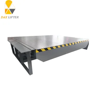 Daxlifer Yard Ramp Dock Leveler 8 Tons Fixed Hydraulic Boarding Bridge