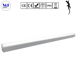 Factory Price 4FT 40W IP54 Commercial Indoor Home Office Classroom School Corridor Linkable Chandelier Ceiling Suspended Linear Pendant Tube Batten Light