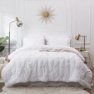Bedding Set White 8PCS