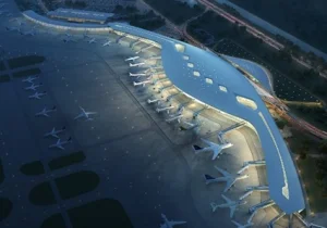 Fire-Resistant and Earthquake-Resistant Steel Frame Structure Airport Terminal with Insulation Board