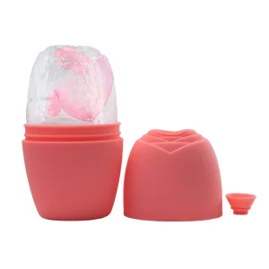 BPA Free Eco-Friendly Reusable Silicone Ice Face Roller &amp; Mold for Face Eye Body Puffiness Relief and Pore Shrinkage