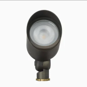 5W Warm White Brass Spotlight