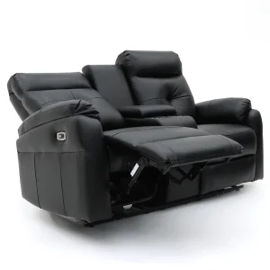 Geeksofa Modern Microfiber Electric Recliner