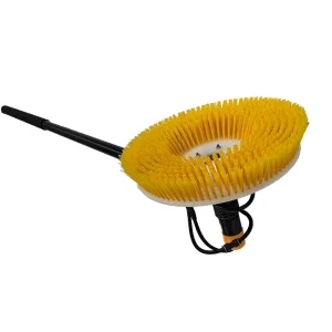 Hassle-Free Solar Panel Cleaning Brush with Long-Distance Pump