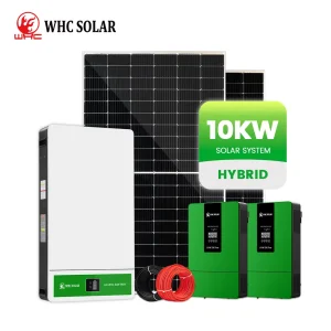 WHC Household Energy Storage System 10KW Solar Energy System With 10kwh Lithium Ion Battery Backup