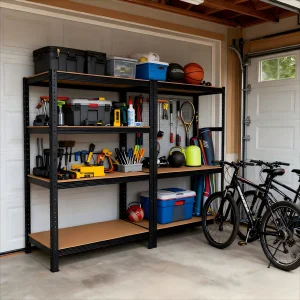 Adjustable Storage Shelves Garage
