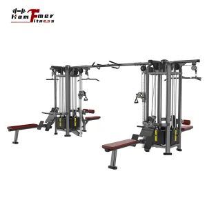 Selectorized Strength Multi Jungle 8 Stacks Gym Fitness Cable Cross Functional Trainer