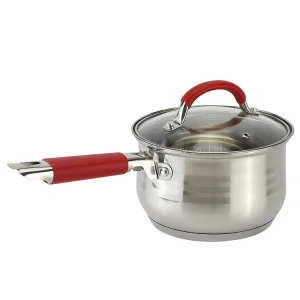 Multi-Use Kitchen Cooking Mini 3ply Stainless Steel Pot Saucepan