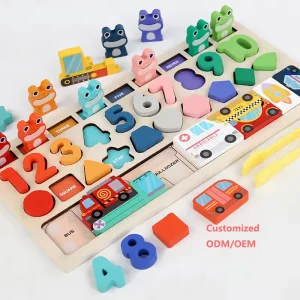 Montessori Toys Wooden Matching Puzzle