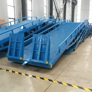 Hydraulic Warehouse Mobile Container Load Ramp Dock Leveler Forklift Yard Dock Leveler for Cold Storage Lift Tables