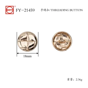 China FY-21459# Threading Button for Sewing Vintage Buttons,for Blazer,Suits,Sport Coat,Uniform,Jacket Manufacturer, Company
