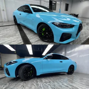 Blue PVC TPU Ppf Self Adhesive Paint Protection Film Car Vinyl Wrap