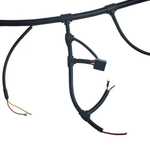 PP PE PA Flexible Corrugated Pipe Black Orange RoHS Reach CE