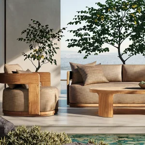 Wholesale Teak Wood Outdoor Furniture Set