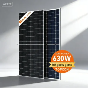 Panel Solar 630W Bifacial