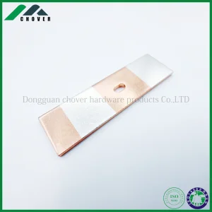Electrical Switch Socket Silver Copper Silver Inlay Bimetal Terminal Contact Part Metal Brass Copper Stamping Component