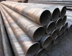 Tubería soldada de carbono negro ASTM A53 LSAW