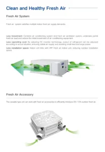Advanced Energy Efficient Gmv6 Multi Vrf Air Conditioning System