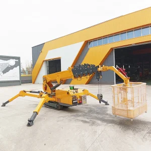 Grúa araña de oruga de 5 toneladas con motor diésel 3 toneladas