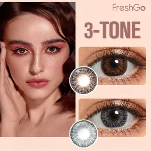 Free Sample FreshGo 3 Tone New Look Color Contact Lens