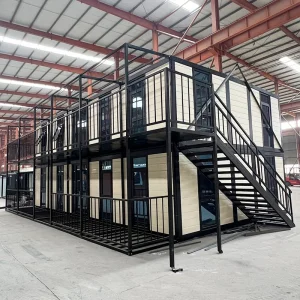 Casa Prefabricada Contemporânea Baseada em Contêiner com Layout Personalizável