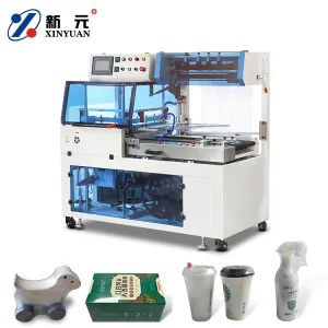 Automatic L Bar Shrink Wrap Packaging Vertical Sealer Shrink Wrapping Heat Tunnel Machine