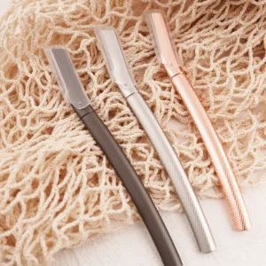 ENMU Beauty Metal Handle Dermaplaning Razor
