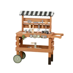 Premium Wooden Kids Workbench Toy