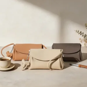 China 2026 Women Small Genuine Leather Crossbody Bag, Stylish Minimalist Designer Phone Purse, Fashion Versatile Ladies Shoulder Handbag Manufacturer, Supplier