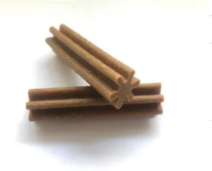Alimento a granel para cães e gatos, bastão de mola de floco de neve, brinquedo de mastigar para pets, guloseima para pets