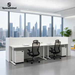 Spaceunited Factory Direct Height Adjustable Desk Sets &amp; Workstations Modern Office Furniture