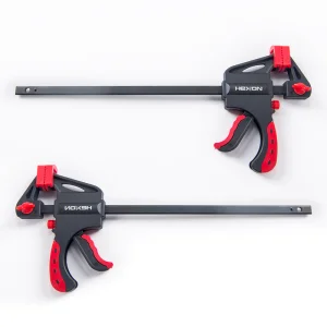Soft Grip Handle Carpenter Table Tool Internal External Woodworking Quick Release Wood Clamp bar Clamp