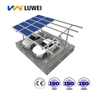 Customized Solar Panel Mount Carport Solutions for 100kw and 200kw Needs