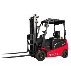 1.5t 1500kg 3m 3.5m 4m 4.5m 5m 5.5m 6m Electric Forklift Trucks with Four Solid Rubber Tyres