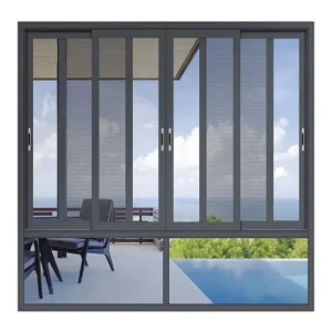 Ventana deslizante de doble capa con control de calor de baja emisividad, diseñada con precisión