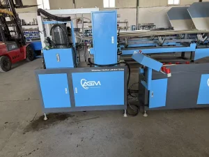 AGM Horizontal Glue Coating Machine for Insulated Glass Production and Sealing