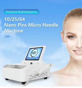 Professional RF Beauty Needles Device for Wrinkle Reduction and Anti-Aging Treatment