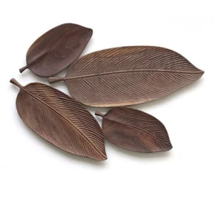 Leaf shape Dessert Plate