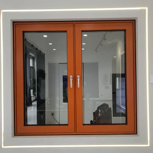 Custom Aluminum Windows And Doors Energy Saving Low E Glass Casement Window Double Glazed Tilt And Turn House Window