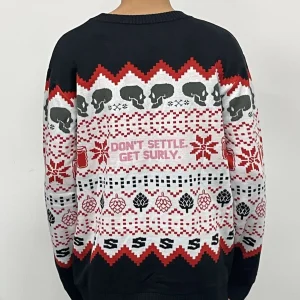 Wholesale Men Knitwear Jacquard Casual Men′ Knitted Pullover Sweater Male Knit Clothes