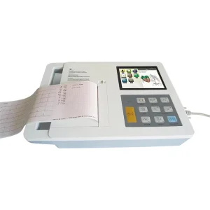 Máquina de ECG portátil digital aprobada 6 electrocardiograma hospitalario