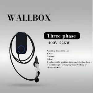 Wallbox EV Car Charger 3 Phase Charging Station for Electric Vehicle