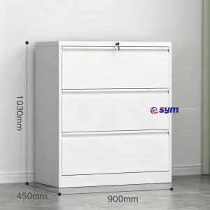 Modern Metal Vertical File Cabinet