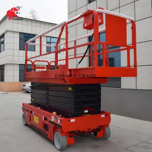 Foremost Rated 8 10 12 Meter Platform Height Self-Propelled Design Heavy Duty Industrial Use Warehouse Maintenance Equipment Mobile Scissor Lift Platform