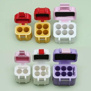 Peptide Vial Boxes PP Plastic High Quality Lab Clinical Research Storage Containers Bulk Wholesale OEM