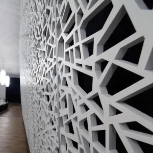 Helical Aluminum Alloy Curtain Wall Facade Cladding, 6063 &amp; 1100 Grade