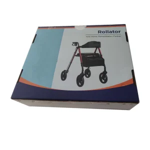 Medical Rehabilitation Foldable Walker Chair Rollator