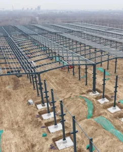 Prefabricated Steel Structure High Strength Modular Building System for Warehouses, Workshops &amp; Sports Arenas