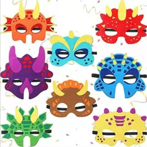 Nueva 2024 Fiesta de Halloween Máscara de Fieltro para Niños Máscara de Disfraz Escolar Decoraciones de Caricatura